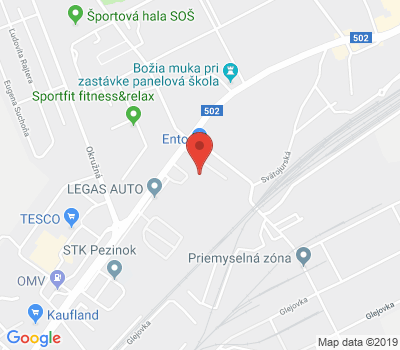 Google map: bratislavská79, pezinok